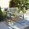 Highwood Usa 4ft Weatherly Garden Bench Outdoor Furniture for Patio, Backyard, Garden AD-BENW4-EUC - alternate 2